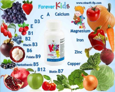 فوراور کیدز  Forever Kids multi vitamins