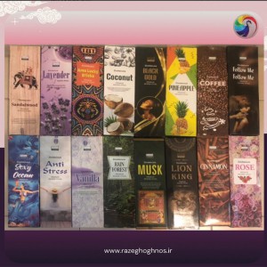 عود شاخه ای در 16 رایحه مختلف