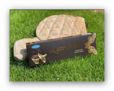 عود آگاروود(Agarwood) دست ساز ۵۰ گرمی برند Ullas